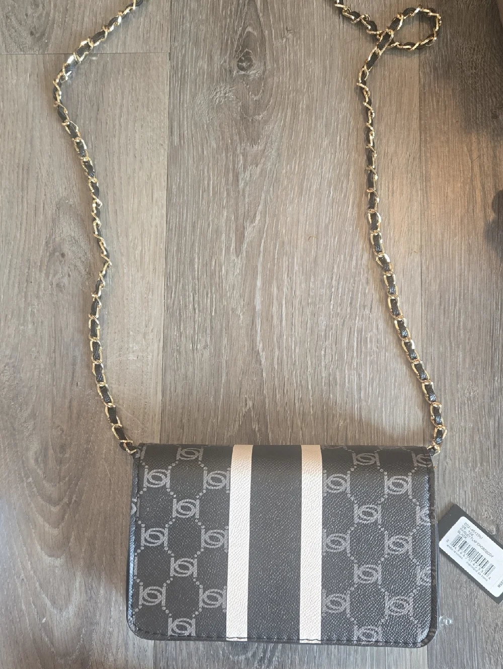 Bebe Los Angeles Paisley Flap Crossbody | Black | NWT Y2K